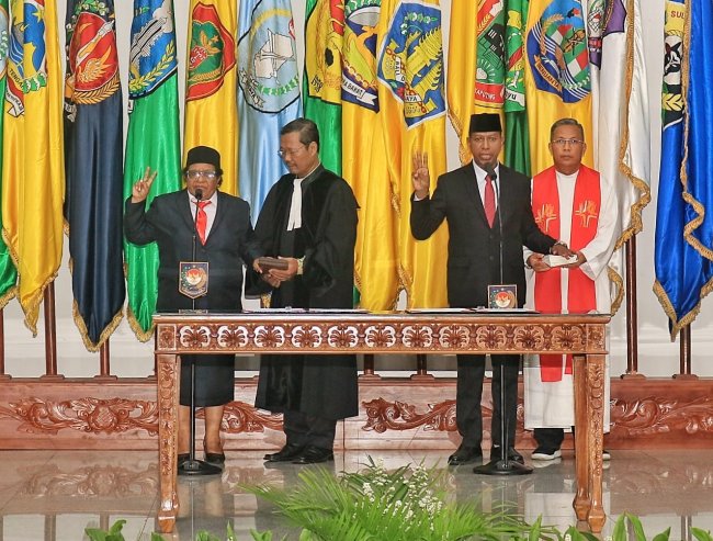 Ribka Haluk Dilantik Sebagai Sekda Definitif dan Lanjutkan Tugas Sebagai Pj Gubernur Papua Tengah 
