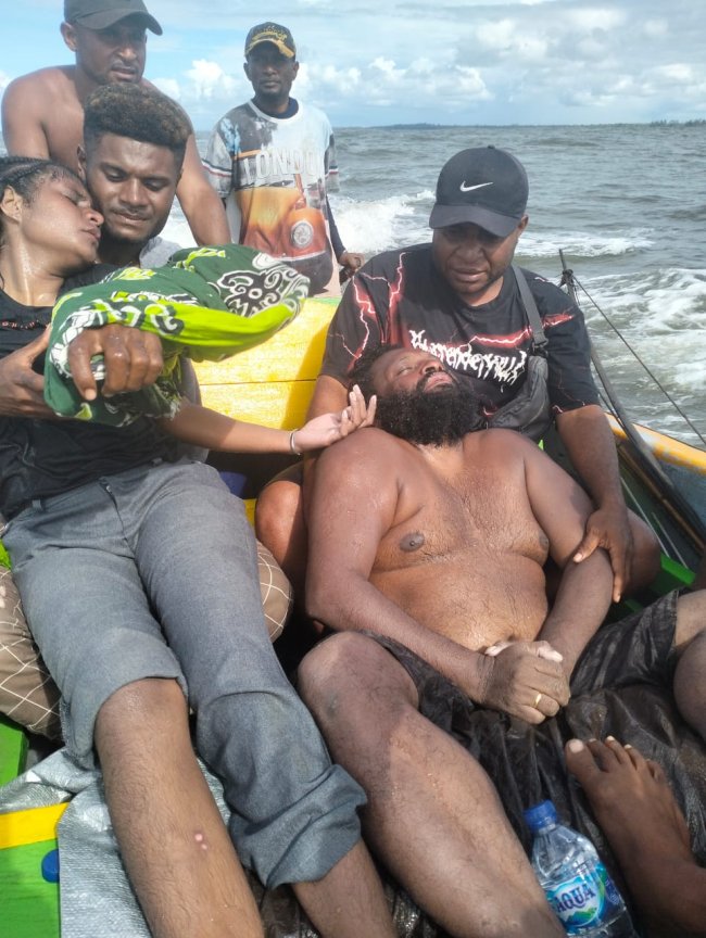 Speedboat Terbalik di Perairan Mamberamo Raya, 3 Warga Belum Ditemukan