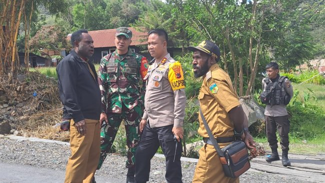 Polisi Buru Pelaku Penembakan Saat Konflik Massa Pendukung Caleg di Ilu Puncak Jaya