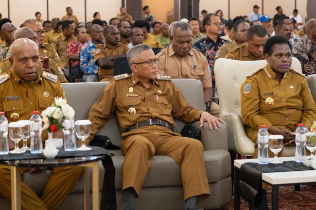 Musrenbangda RKPD Papua Tengah 2025, Pj Bupati Puncak Jaya Tekankan Jajaran Saling Koordinasi