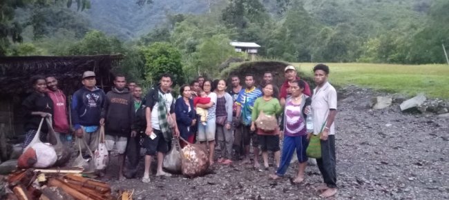 Trauma dengan Teror KKB di Pegunungan Bintang, Puluhan Warga Mengamankan Diri ke Jayapura