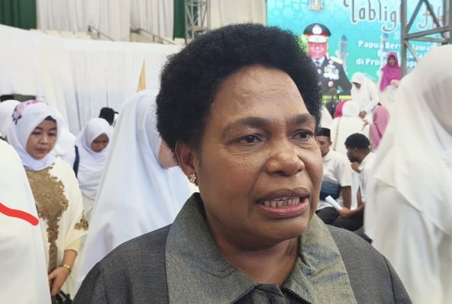 Ketua MRP Papua Apresiasi Tabligh Akbar Pemilukada Damai