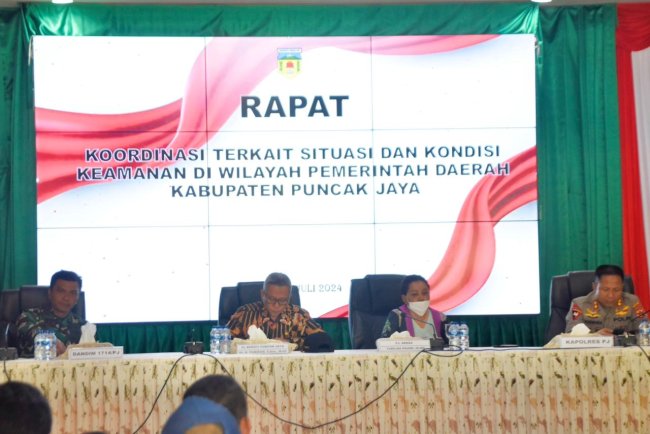 Maraknya Aksi Pencurian Pasca Ricuh, Pj Bupati Puncak Jaya: akan Ditindak Tegas