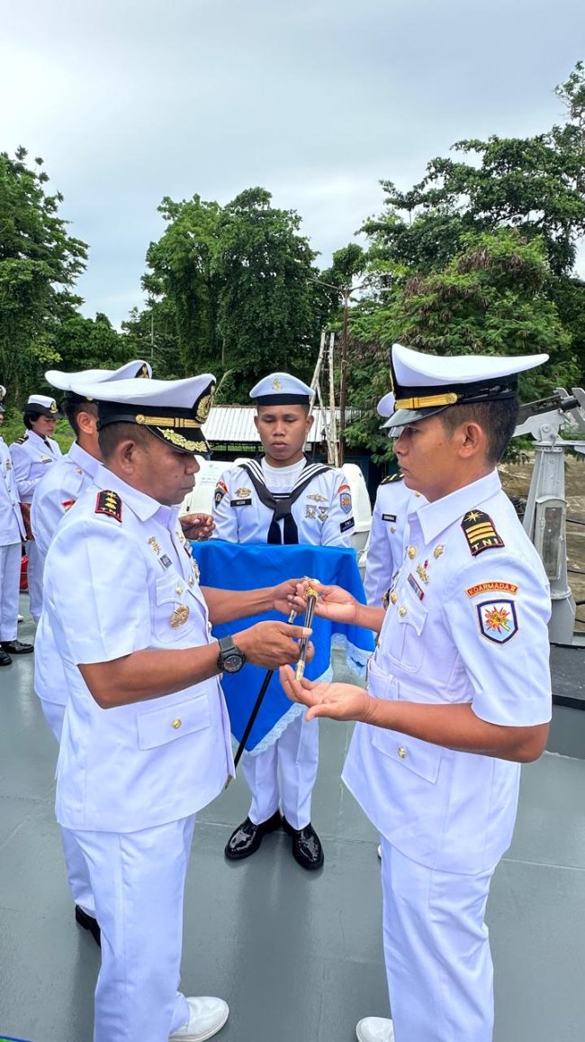 Kapten Laut I Nyoman Dipercaya Nakhodai KRI Albakora-867 Satrol Lantamal X Jayapura