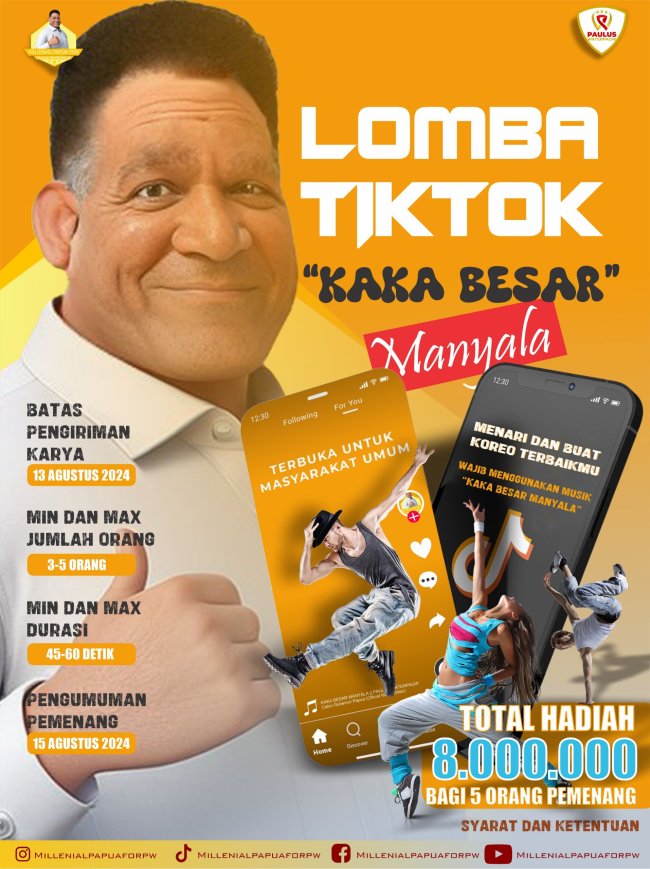 Lomba Tiktok Jingle Kaka Besar MANYALA 