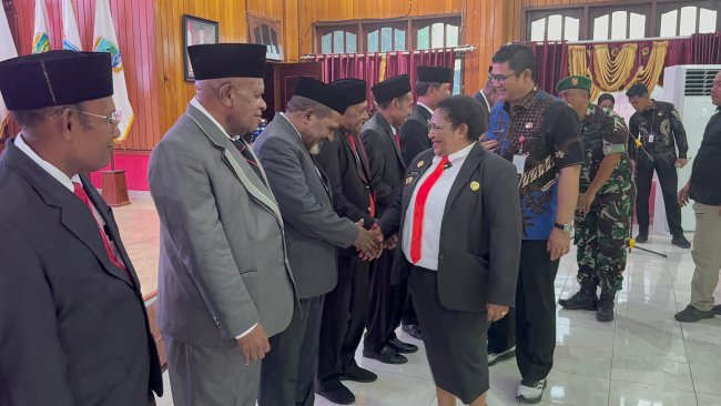 Lantik Pengurus FKUB Papua Tengah, Ini Pesan Pj Gubernur Ribka