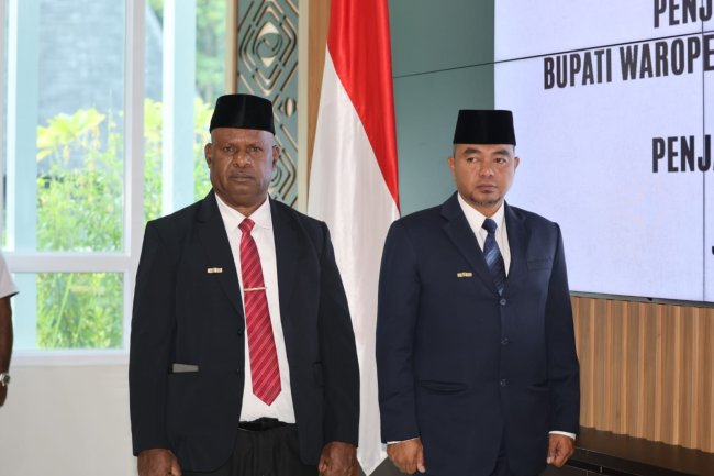 Bupati Waropen dan Mamberamo Raya Ikut Pilkada, Pj Gubernur Tunjuk Pejabat Sementara 