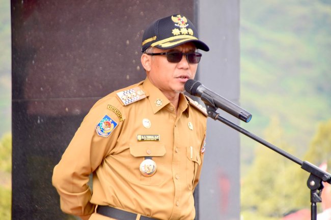 Pimpin Apel Pagi, Pj Bupati Tekankan Transparansi dalam Seleksi CPNS di Puncak Jaya