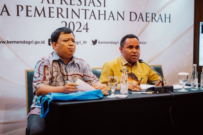 Pj Bupati Tolikara Marthen Kogoya Masuk Nominasi Apresiasi Kinerja Pemda 2024 