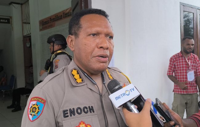 Polda Papua Bantah Anggota Terlibat Politik di Jayawijaya