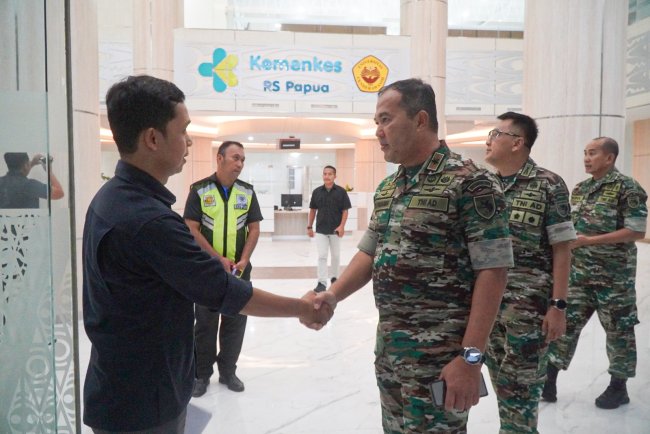 Jelang Peresmian, Danrem 172/PWY Tinjau Kesiapan Sarana Prasarana RS Vertikal Papua Jelang Peresmian, Danrem 172/PWY Tinjau Kesiapan Sarana Prasarana RS Vertikal Papua