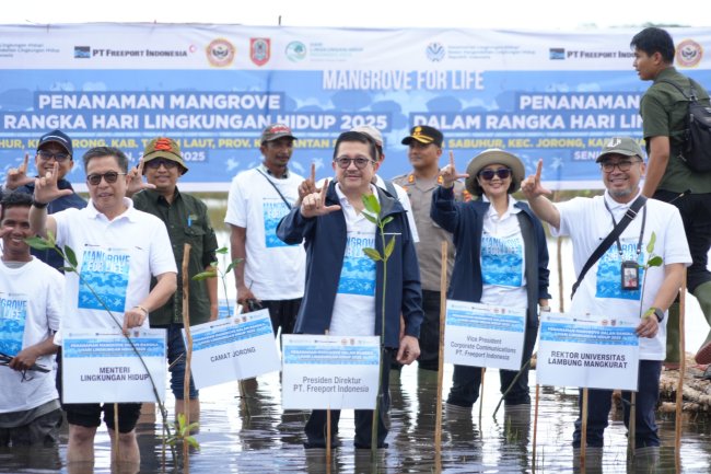 Freeport dan KLH Percepat Program Nasional Rehabilitasi Mangrove di Kalsel Freeport dan KLH Percepat Program Nasional Rehabilitasi Mangrove di Kalsel