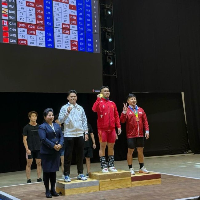 Anggota Brimob Polda Papua, Bripda Munir Harumkan Indonesia di SEA Championship 2025 Singapura