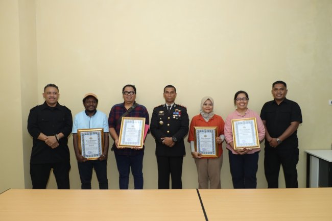 Peringati Hari Bhayangkara ke-79, Polda Papua Gelar Lomba Artikel Jurnalistik, Ini Empat Pemenangnya