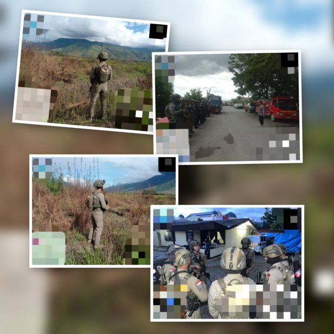Satgas Damai Cartenz dan Petani Lokal Berkolaborasi Wujudkan Ketahanan Pangan di Wamena