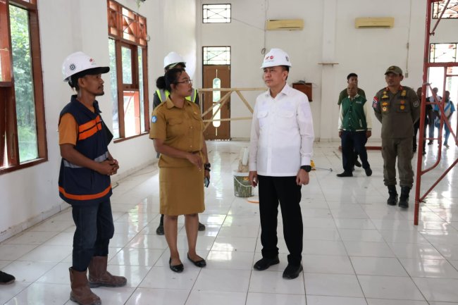 Pj Gubernur Agus Fatoni Tinjau Sekolah Rakyat di Kabupaten Sarmi Pj Gubernur Agus Fatoni Tinjau Sekolah Rakyat di Kabupaten Sarmi