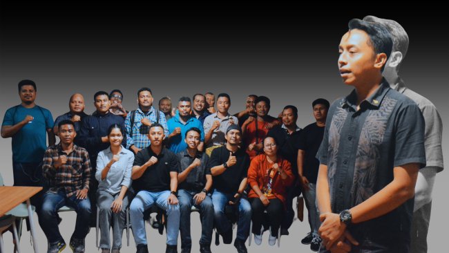 Operasi Damai Cartenz Pererat Hubungan dengan Insan Pers di Timika Operasi Damai Cartenz Pererat Hubungan dengan Insan Pers di Timika