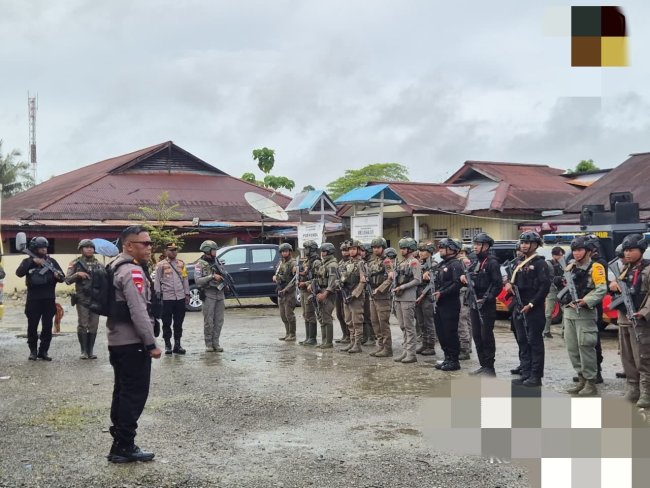 Satgas Ops Damai Cartenz Selidiki Penyerangan KKB yang menyebabkan Lima Warga Sipil Meninggal Dunia  di Yahukimo