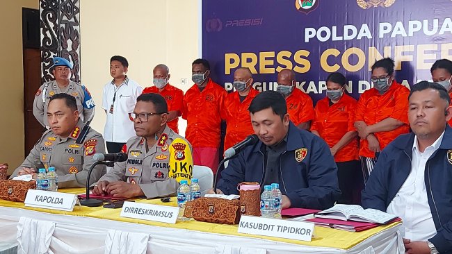 Pertama Kali, Polda Papua Ungkap Kasus Korupsi dengan Kerugian Negara Fantastis Capai Rp168 Miliar