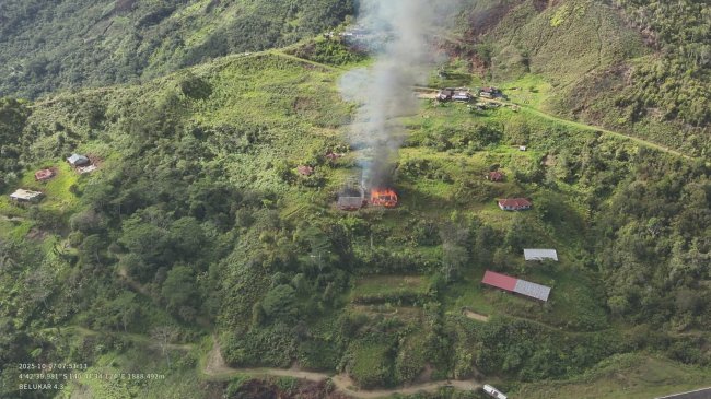 Sekolah Dibakar KKB di Kiwirok, Aparat Perketat Keamanan Desa Sekitar