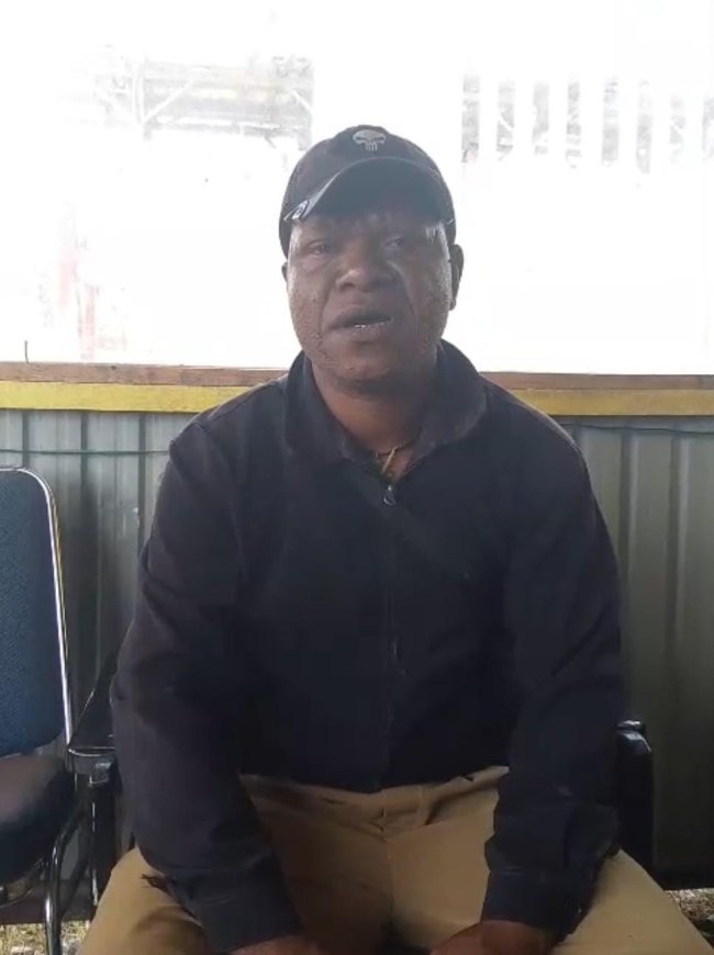 Kepala Distrik Bibida Ajak Masyarakat Paniai Bersatu Jaga Kamtibmas