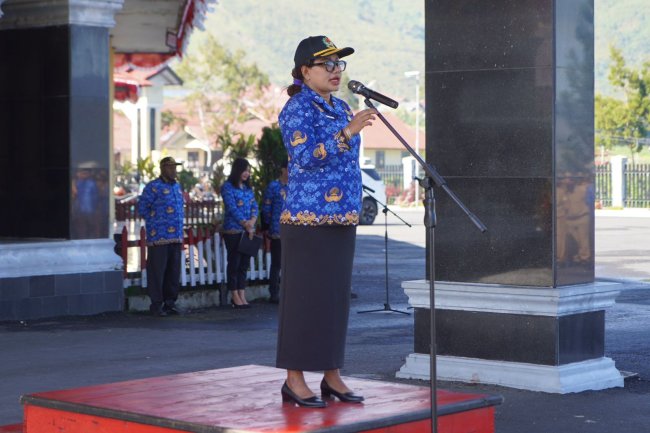 Pj Sekda Yubelina Enumbi Perintahkan ASN Tuntaskan RKA dan SPJ Tanpa Penundaan