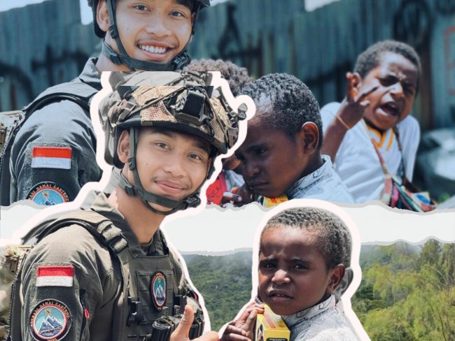 Peduli Generasi Papua: Satgas Damai Cartenz Bawa Layanan Kesehatan dan Nutrisi ke Intan Jaya