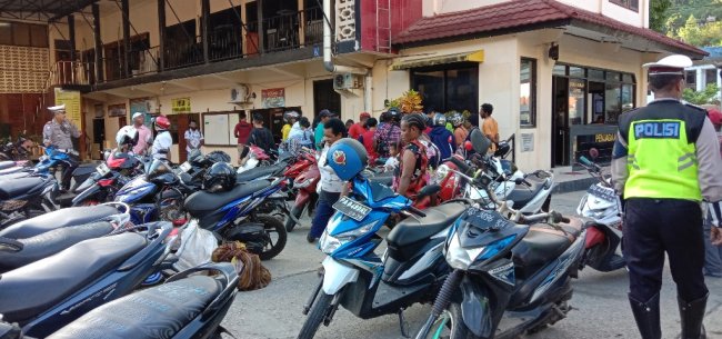 Satlantas Polresta Jayapura Tilang 33 Pemotor 
