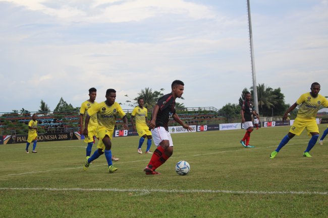 Tampil Dengan Pemain Muda, Persipura Jayapura Kalahkan Yahukimo FC