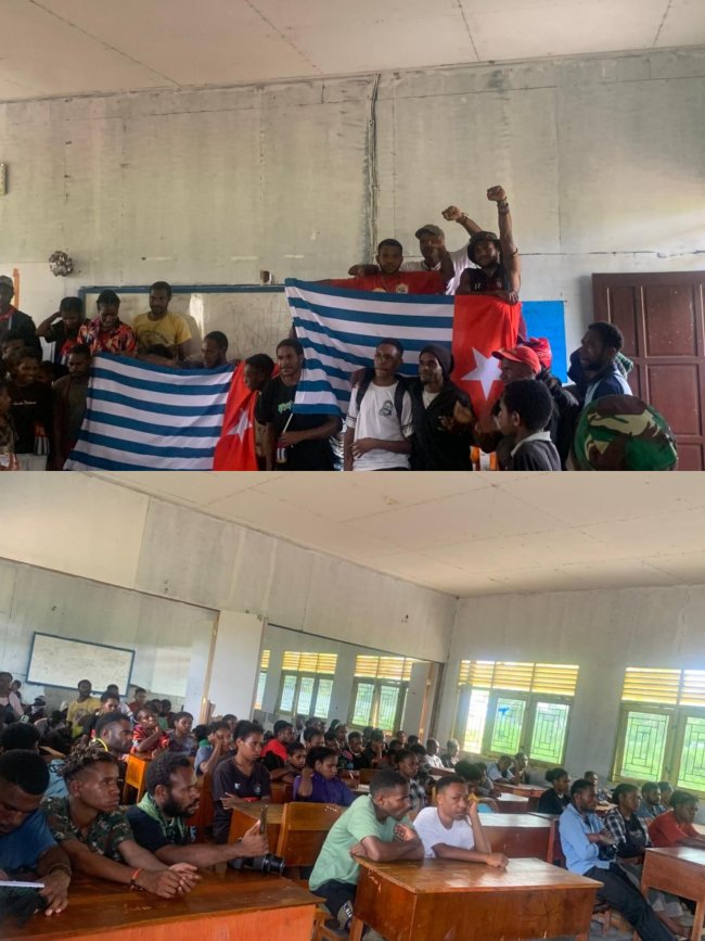 Perpisahan SMA di Yalimo Diwarnai Bintang Kejora dan Pendidikan Politik Sejarah Papua Perpisahan SMA di Yalimo Diwarnai Bintang Kejora dan Pendidikan Politik Sejarah Papua