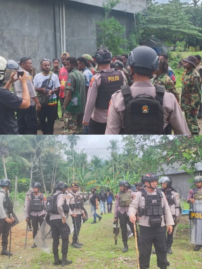 KNPB Serang Polisi dan Palak Warga di Sentani, Enam Orang Ditangkap