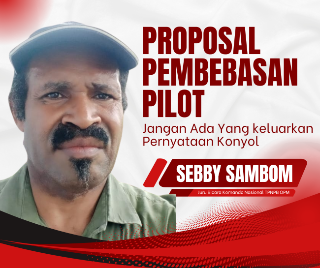 TPNPB Minta Berbagai Pihak Jangan Asal Bicara Terkait Proposal Pembebasan Pilot