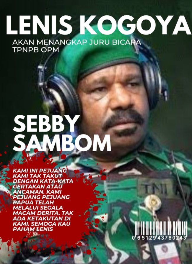 Stafsus Kemhan RI Lenis Kogoya Mengaku Akan Menangkap Jubir TPNPB OPM, Sebby Sambom Tertawa