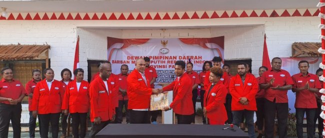 Dukung Program Asta Cita Presiden Prabowo, Barisan Merah Putih Kota Jayapura Terbentuk Dukung Program Asta Cita Presiden Prabowo, Barisan Merah Putih Kota Jayapura Terbentuk