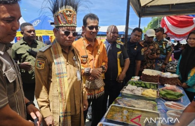 Gubernur: Kandungan Gizi Pangan Lokal Papua Baik Buat Atasi Stunting .