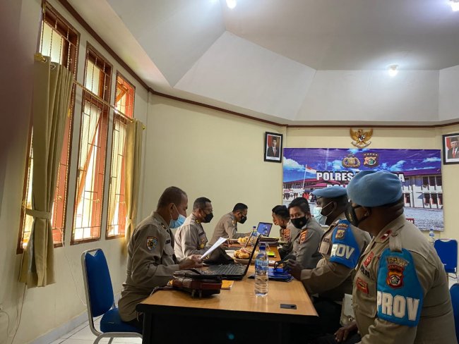 Pelaksanaan Audit Kinerja Thap II Tim Itwasda Polda Papua di Polres Tolikara