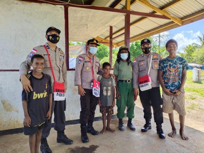 Jaga Kamtibmas Tetap Kondusif, Binmas Noken Laksanakan Program PEKA