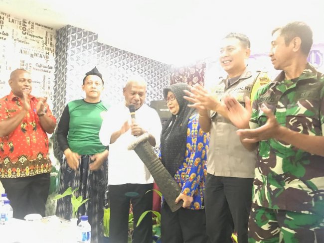 Bupati Jayapura Ajak Masyarakat Jangan Pesimis Soal Pelaksanaan PON di Papua