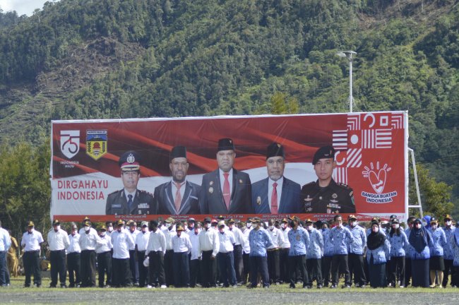 Semarakkan Hari Kemerdekaan Bupati Puncak Jaya Gelar Lomba Berhadiah Ratusan Juta 