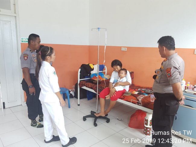 Bantu Balita di Wasior, 3 Anggota Polres Wondama Donor Darah 