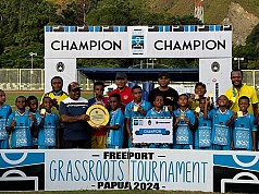  10 Klub Ikuti Freeport Grassroot Tournament 2024 di Jayapura