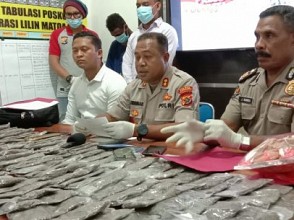 Awal Tahun Polresta Jayapura Ungkap Kasus Narkotika Bernilai Ratusan Juta