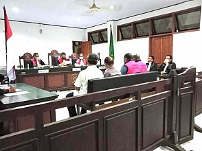 Kepala BPKAD Biak dan Kadis PU Supiori Jalani Sidang Kasus Korupsi di Pengadilan Tipikor Jayapura