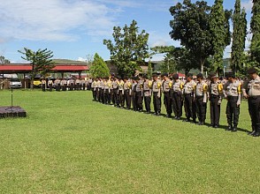 90 Personil BKO Polda Papua Barat Siap Amankan Pilgub Papua di Kabupaten Jayapura