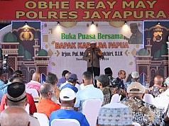 Safari Ramadhan Ke-4, Kapolda Duduk Bareng Tokoh Muslim  dan  Adat di Jayapura