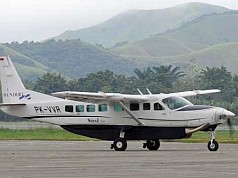 Pesawat Caravan Ditembak Saat Hendak Mendarat di Lapangan Terbang Beoga Pesawat Caravan Ditembak Saat Hendak Mendarat di Lapangan Terbang Beoga