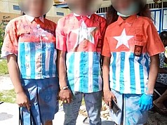 Buat Kaligrafi Bintang Kejora Usai Lulus Ujian, 3 Pelajar Ditangkap Polisi Kaimana Buat Kaligrafi Bintang Kejora Usai Lulus Ujian, 3 Pelajar Ditangkap Polisi Kaimana