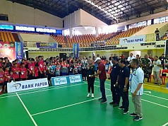 Mencari Atlet Terbaik Papua, Kejuaraan Bulutangkis Mandala Cup II Resmi Digelar Mencari Atlet Terbaik Papua, Kejuaraan Bulutangkis Mandala Cup II Resmi Digelar
