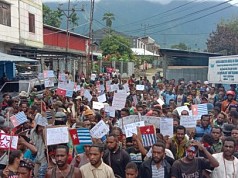 ULMWP Lakukan Aksi Tanpa Ijin Kepolisian, Tiga Orang Ditangkap  ULMWP Lakukan Aksi Tanpa Ijin Kepolisian, Tiga Orang Ditangkap