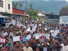 ULMWP Lakukan Aksi Tanpa Ijin Kepolisian, Tiga Orang Ditangkap 